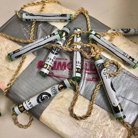 Coke Straw Pendant